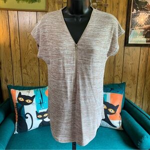 SMX Cotton Blend Zipper Top